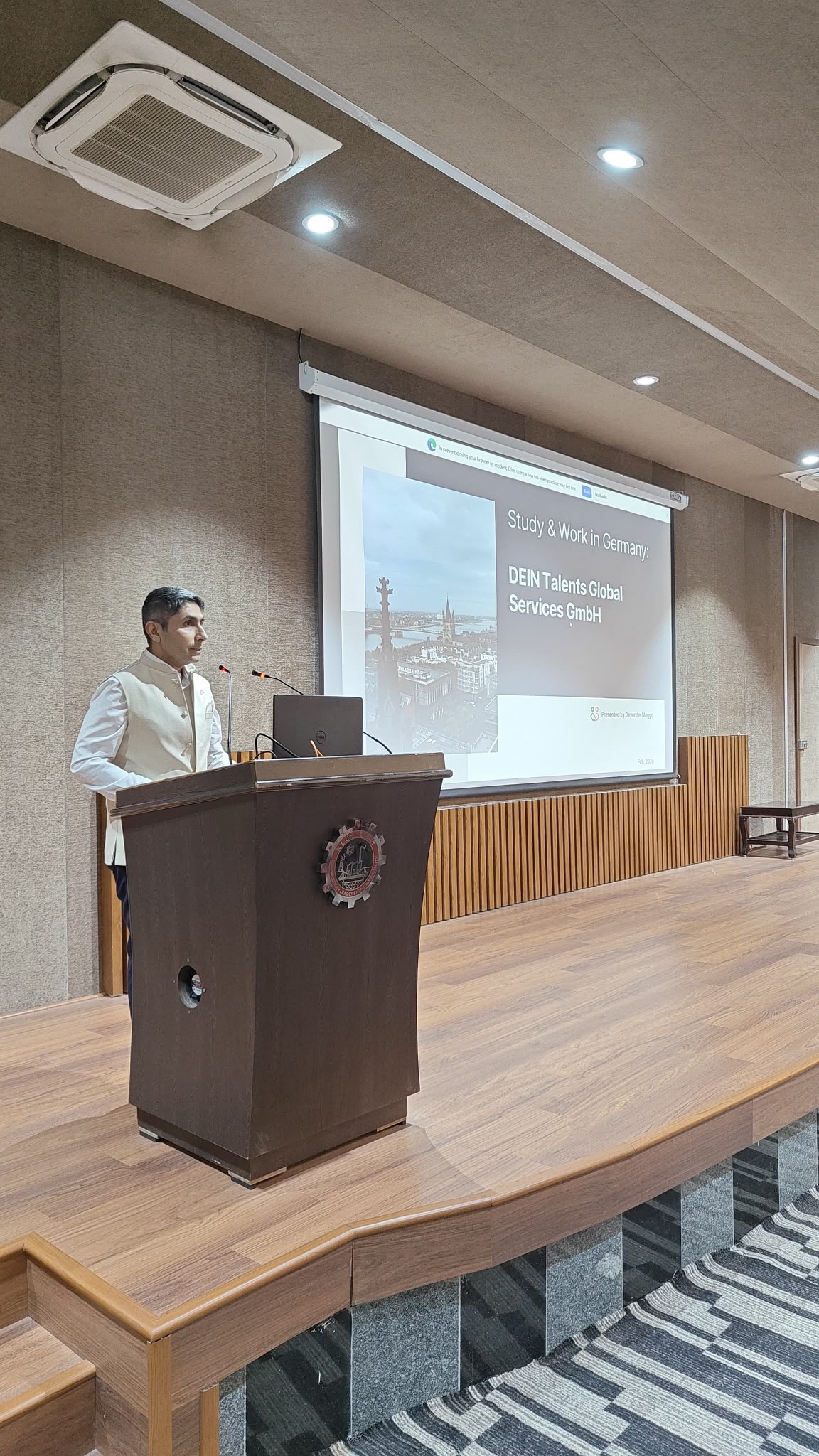 DEIN Talents campus career session